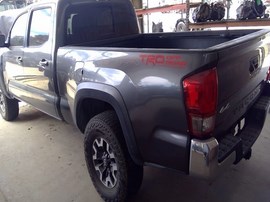 2017 TOYOTA TACOMA, GRAY, CREW CAB, 3.5L, AT, 4WD,   Z26443